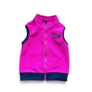 Patagonia Baby Synchilla Fleece Vest size 3T